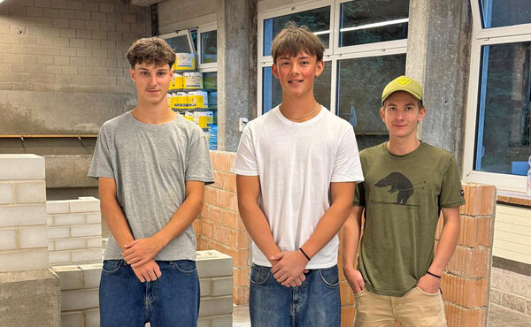 Unsere Lernenden am Werk!